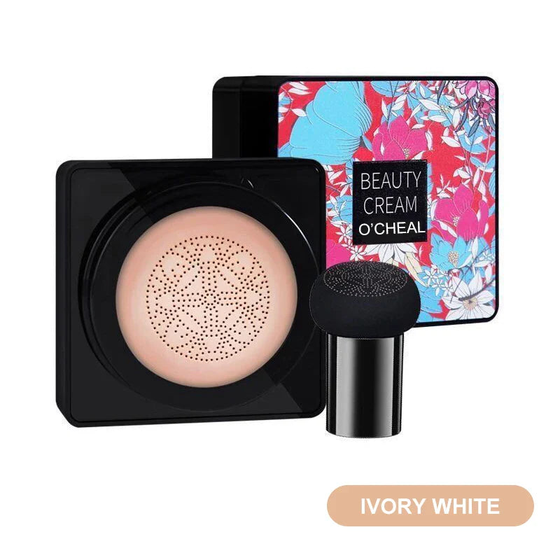 O'CHEAL Mushroom Head BB Cream Cushion – SPF Foundation Compact
