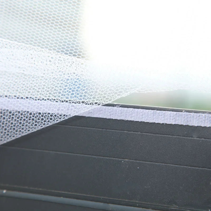 DIY Mosquito Net Self-adhesive Indoor Anti-insect Fly Screen Curtains Window Net Protections Mesh Home Textile Bed Garden Peaceful Pleasures Health and Wellness