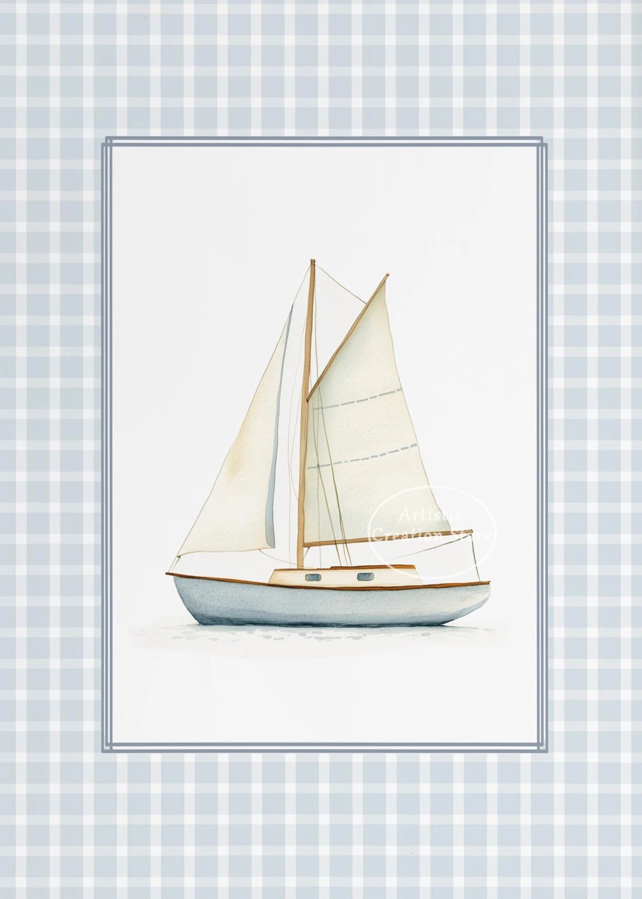 Vintage Travel Nordic Canvas Wall Art | Balloon Plane Train