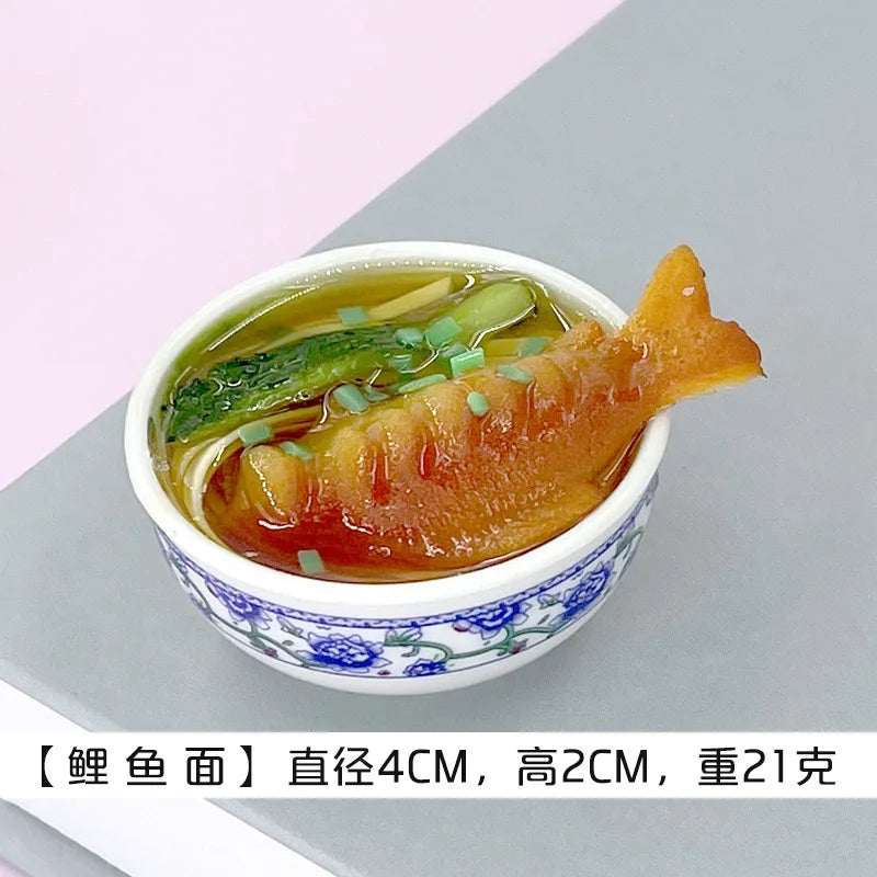 1PCS 4cm Miniature Chinese Desserts Dollhouse Bowl Desserts Food Mini Pretend Food Doll Kitchen Decor Accessories Home Kawaii Peaceful Pleasures Health and Wellness 20