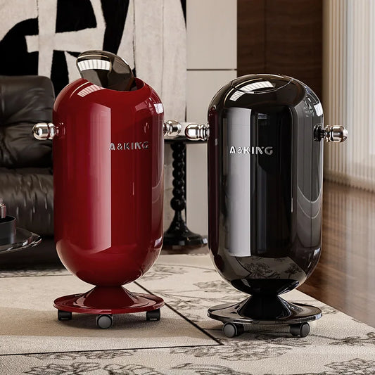 Touch-Free Stainless Steel Trash Can | Large Capacity Floating Lid Touch-Free Trash Can Peaceful Pleasures Health and Wellness