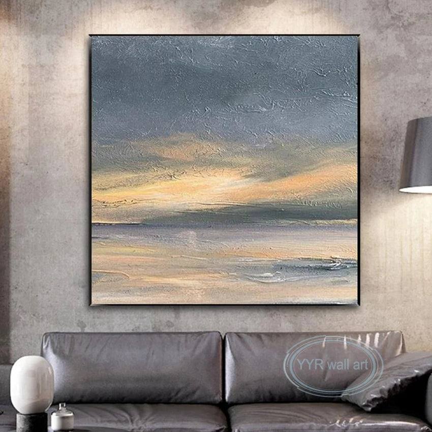 High Quality Handmade Oil Painting 2023 Christmas Decoration Poster Abstract Wall Art Canvas Living Room Sofa Bedroom Restaurant Peaceful Pleasures Health and Wellness