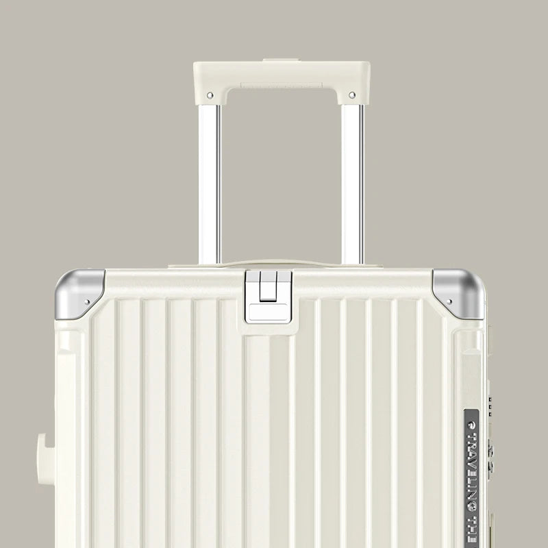 Suitcase Carry On Luggage Holder Hard Shell Rolling Travel Suitcase with Spinner Wheels 20 24 26 28 30 Inch Luggage Peaceful Pleasures Health and Wellness White Zipper Type 24 inch