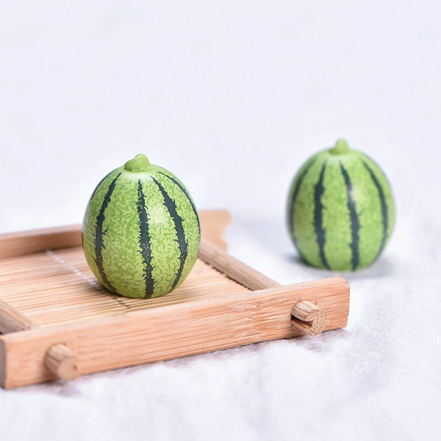 Miniature Fruit Figurines Resin Micro Landscape Desk Ornaments
