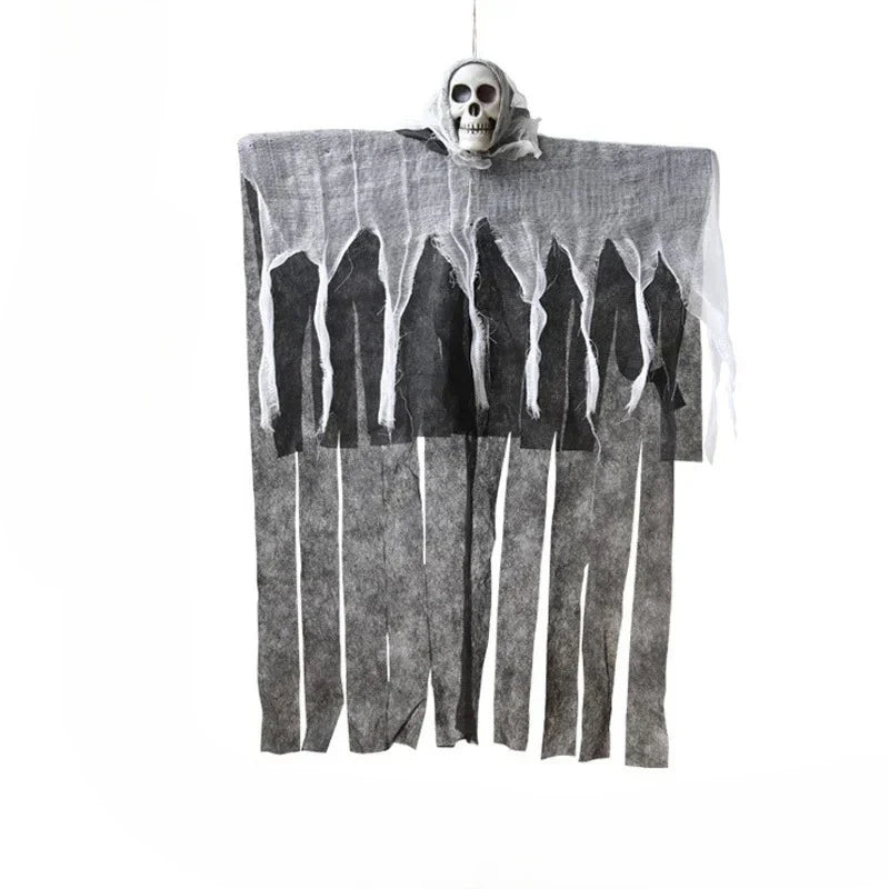 Halloween Hanging Ghost Skeleton Gauze Props – 1/2/4 Pack