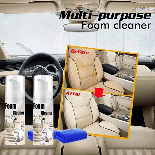Remove Car Seats Carpets Ceilings Stains Multiple Effects Decontamination Maintenance Polishing Cleaning Tools 30g Foam Cleaner Peaceful Pleasures Health and Wellness