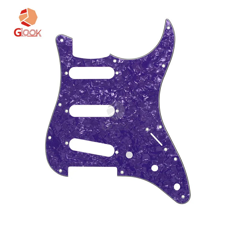 11 Nail Electric Guitar Guard ST SQ Panel Hole Single SSS Meffen