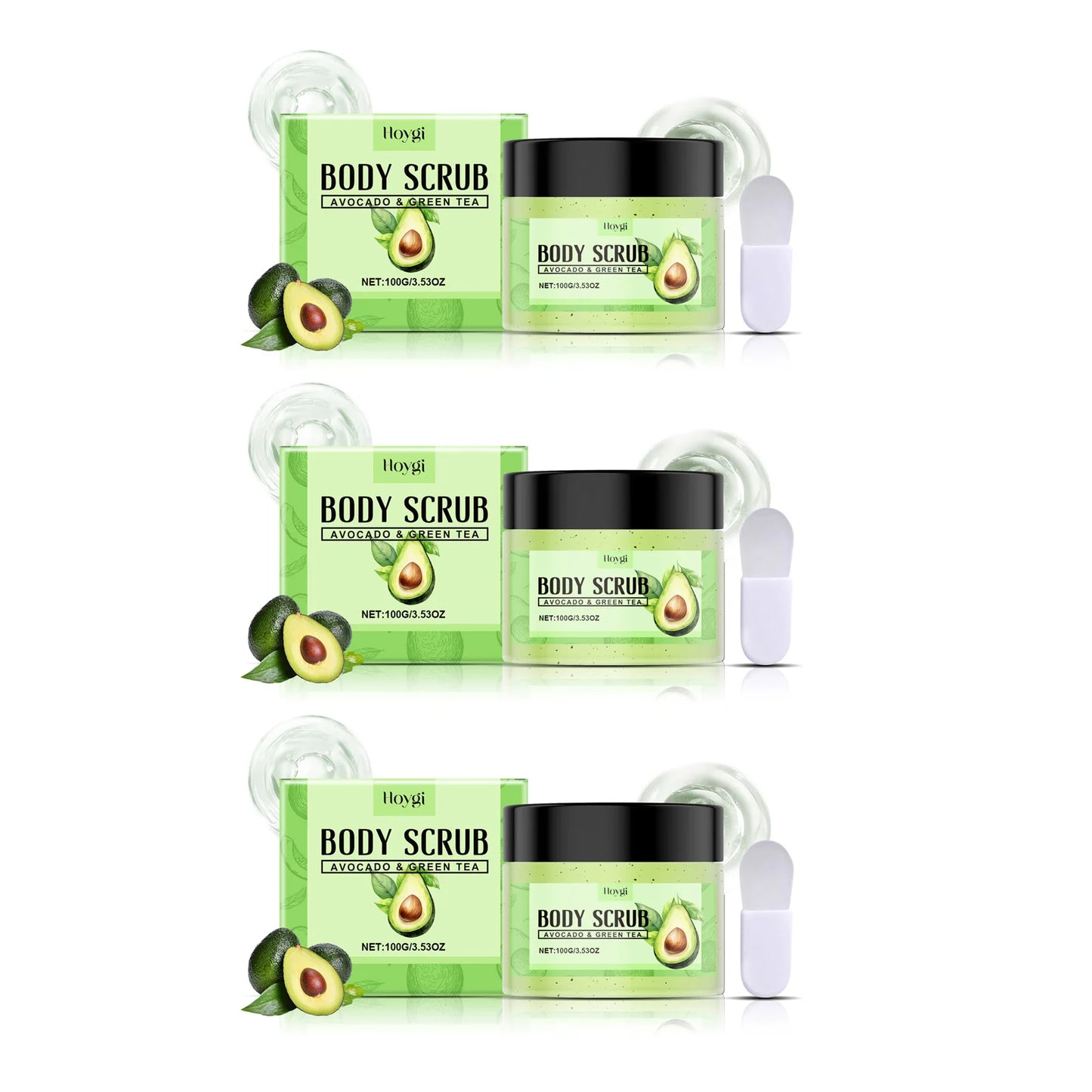 Matcha Body Scrub – Exfoliating Pore Cleanser & Skin Smoother