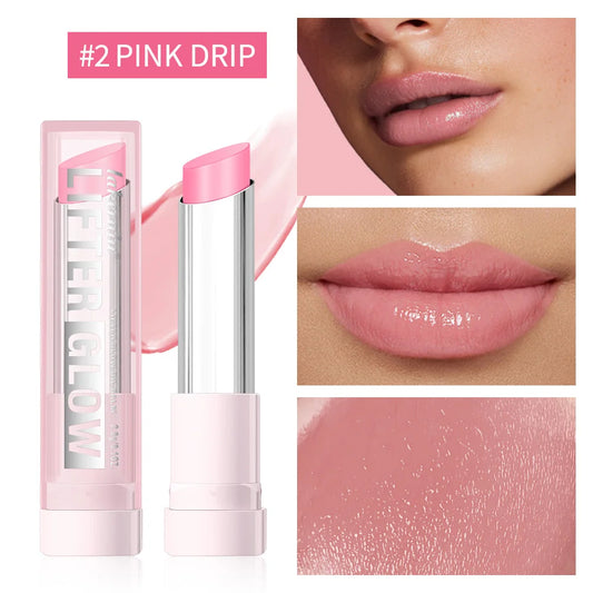Lifter Glaze Oil Balm with Hyaluronic Acid and Hydrating Oil Blend Lip Balm with 24HRs of Smooth Moisturizing Shine Pink Makeup Peaceful Pleasures Health and Wellness