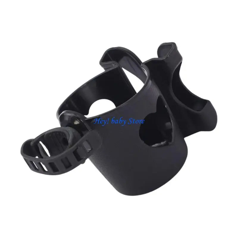 2-in-1 Stroller Cup Holder & Phone Mount | 360° Rotate