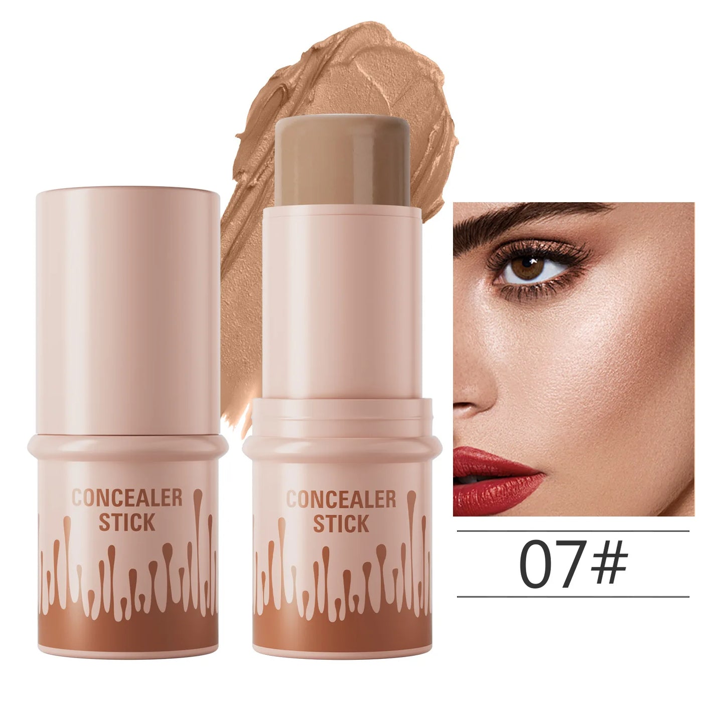 2-in-1 Contour Bronzer & Highlighter Stick | Cream Concealer Pen