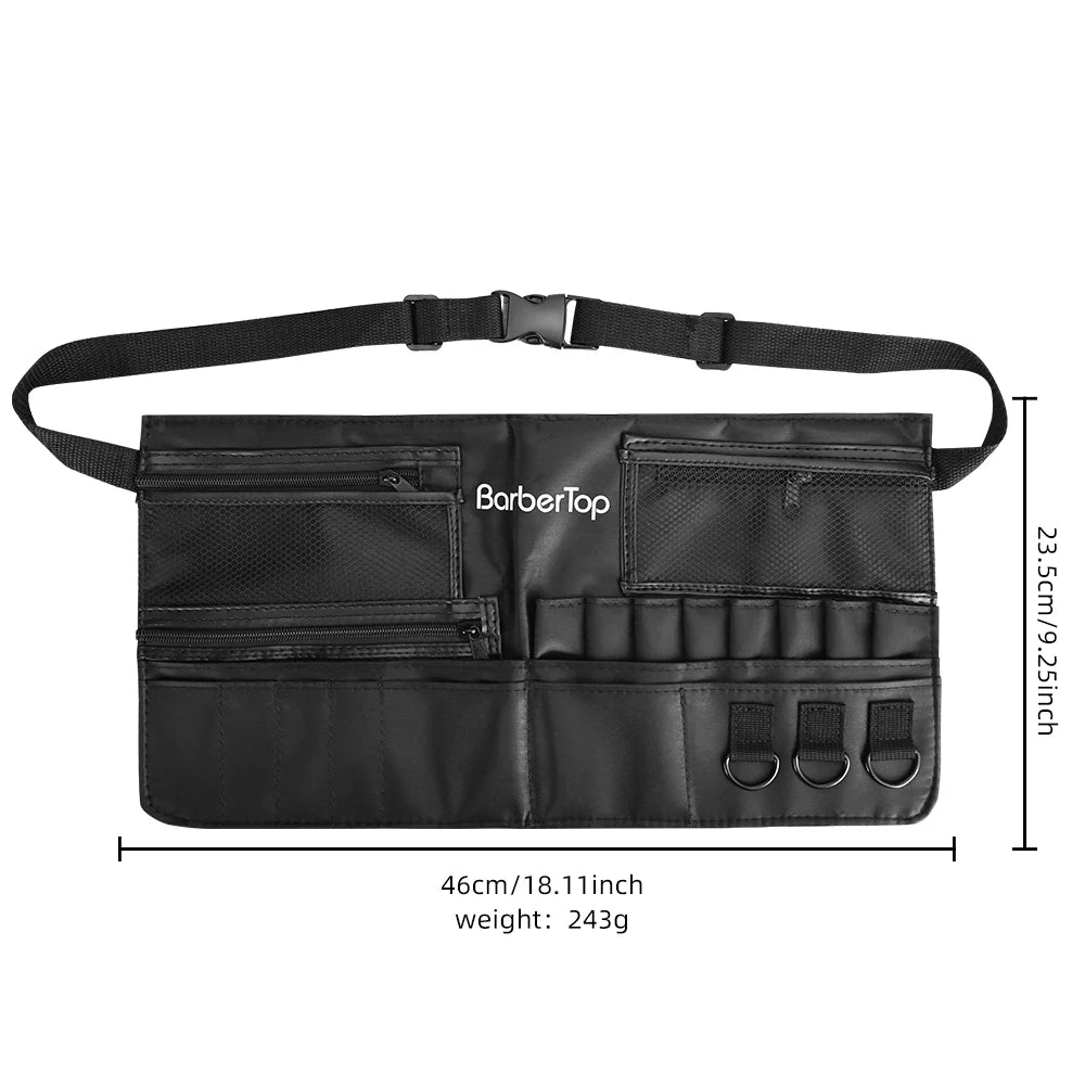 Multi-Pocket Barber Waist Tool Bag, Adjustable Salon Hairdressing Scissors Combs Organizer Belt Pouch For Hairstylists Peaceful Pleasures Health and Wellness