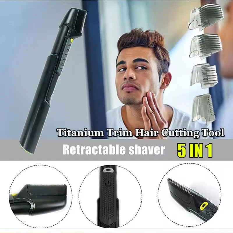 Multifunctional shavers Facial Hair trimmers Portable professional electric hair trimmers Mini body shavers Peaceful Pleasures Health and Wellness