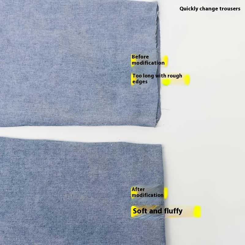 1 Roll Pants Leg Shortening Tool No Sewing Ironing Fixed Sticker