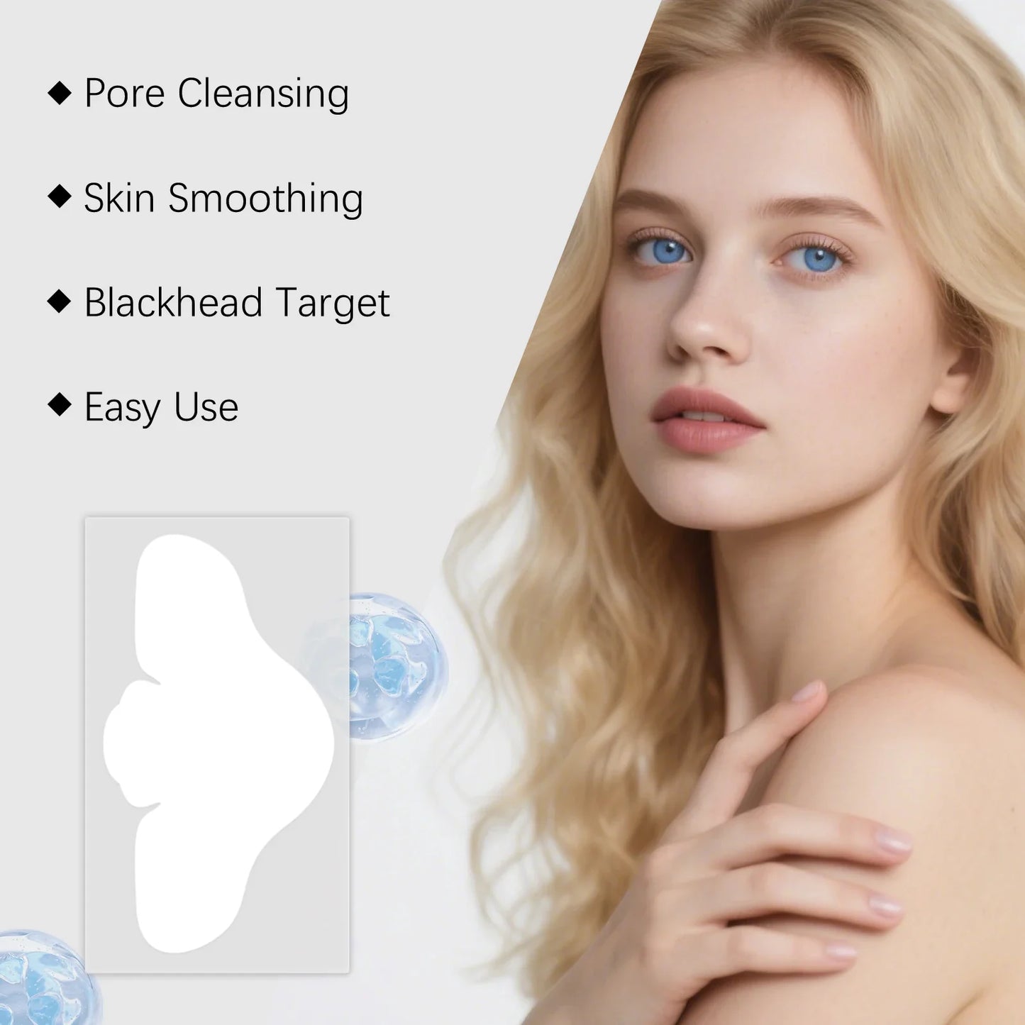 Pore-Cleansing Nose Strips – Exfoliating & Oil-Control Mask
