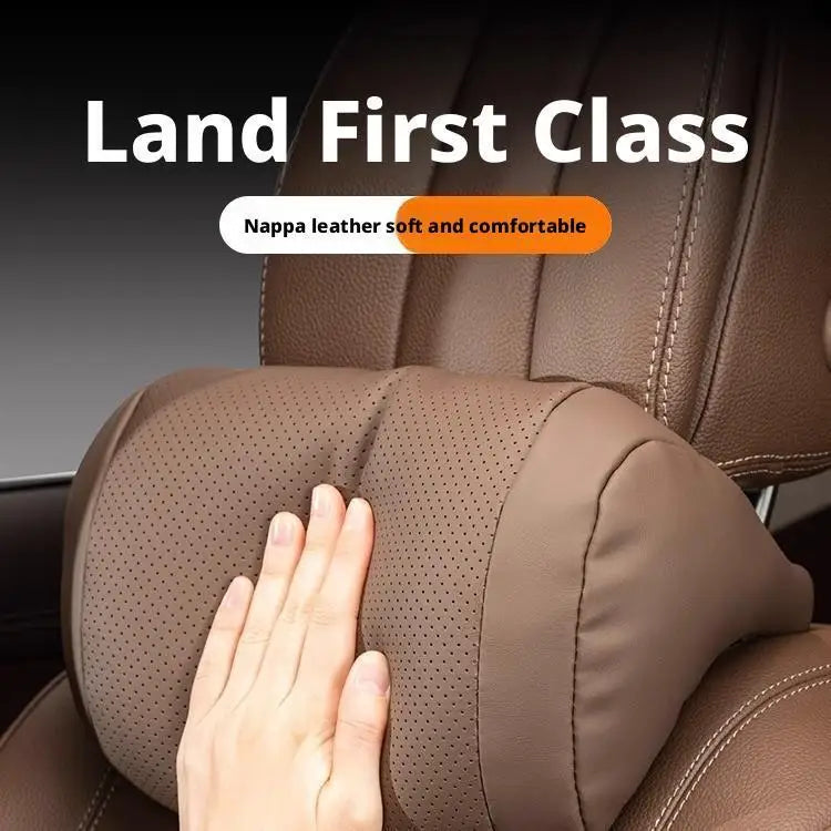 Memory Foam Car Neck Pillow – Ergonomic Headrest Cushion