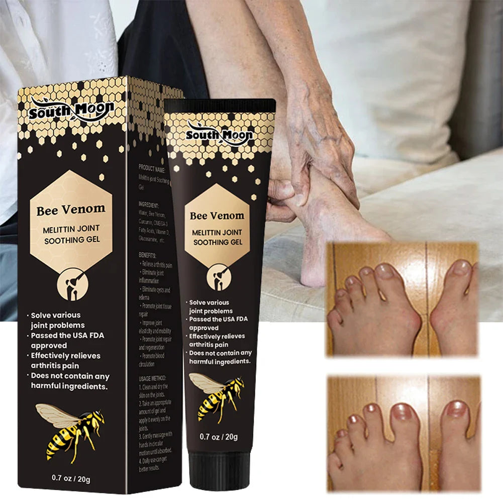 Bee Venom Soothing Gel – Curcumin, Glucosamine & Vitamin D