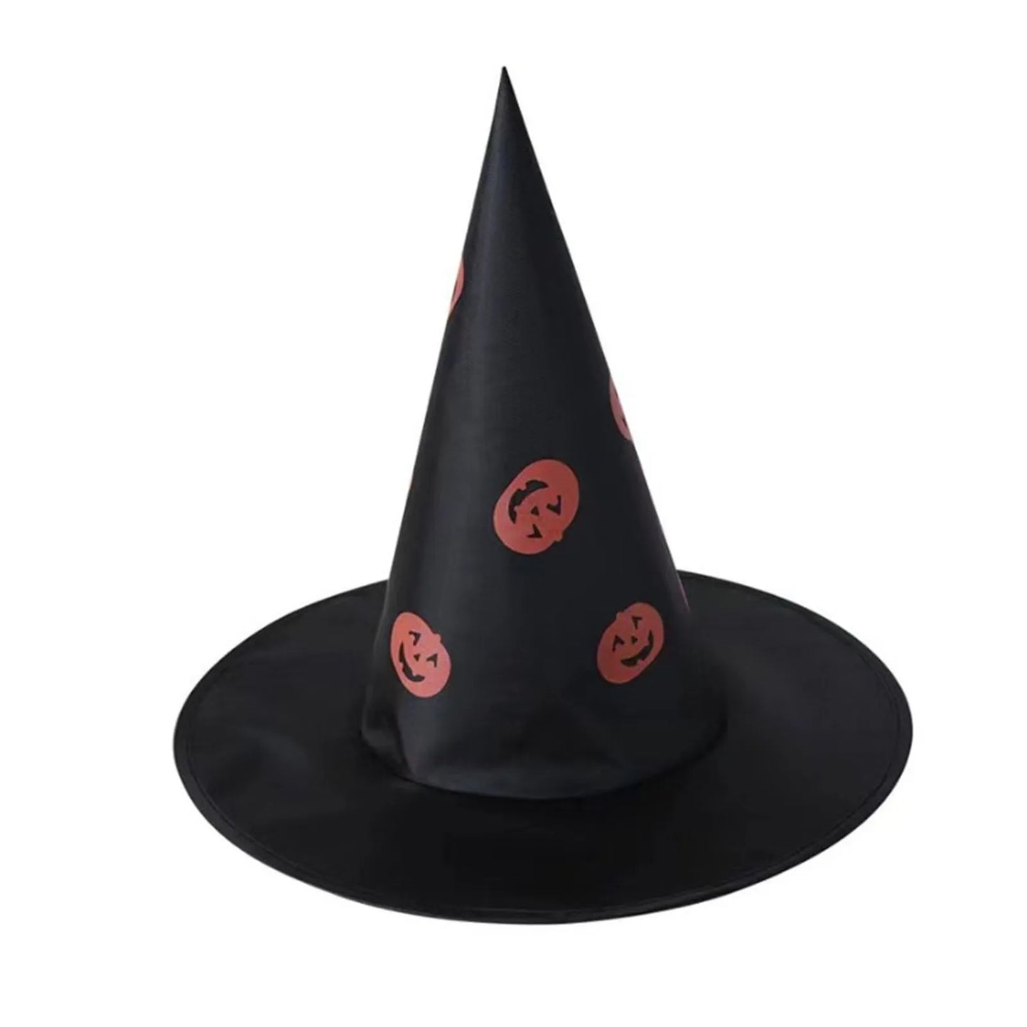 Halloween Witch Hat – Black Wizard Cap for Kids & Adults