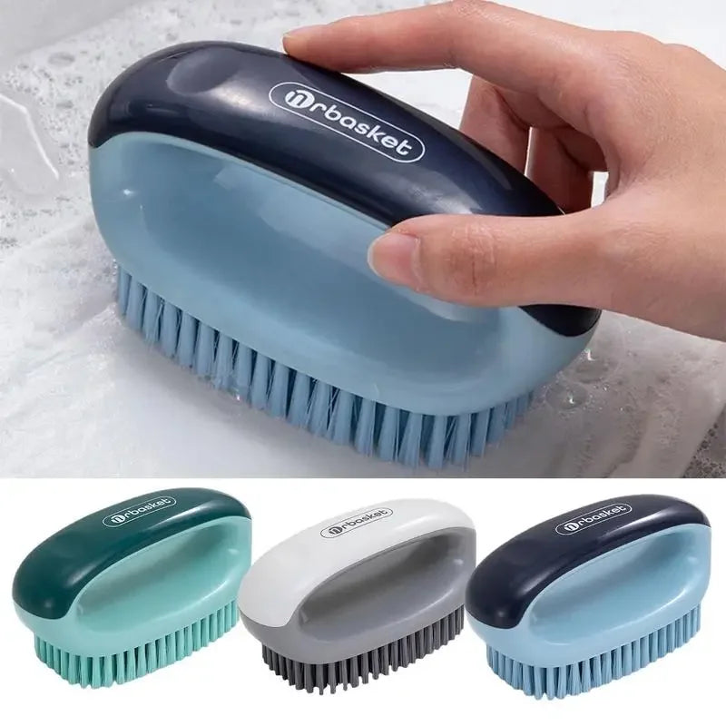 Soft Bristle Shoe Cleaning Brush – Anti-Slip & Hangable