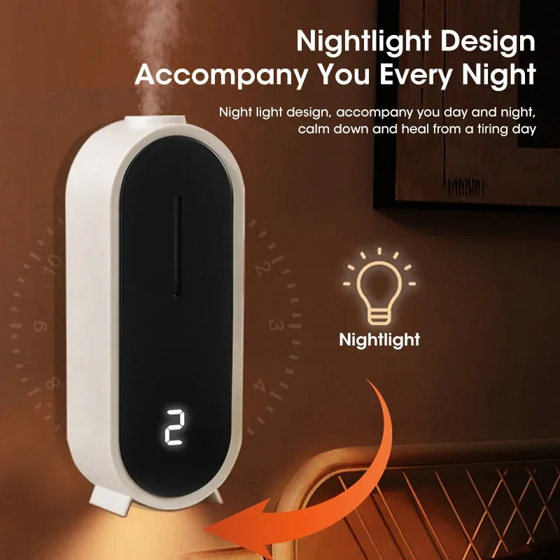 Ultrasonic Essential Oil Diffuser, Portable Aromatherapy Machine with 50ml Water Tank, Humidifier for Home Bedroom Office Peaceful Pleasures Health and Wellness