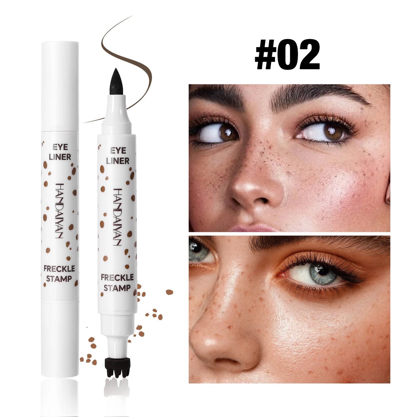 Waterproof Freckle Pen – Natural Lifelike Faux Freckles Makeup