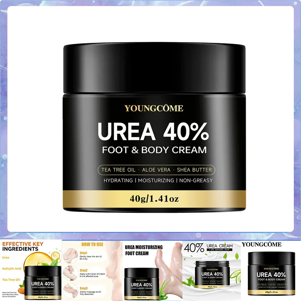 Urea 40% Foot Cream – Dry Cracked Heel & Skin Repair | YOUNGCOME