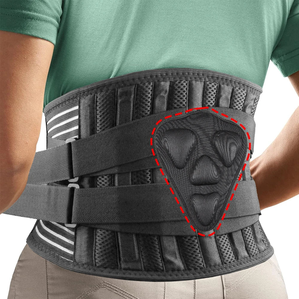 WEFITON Lumbar Back Brace for Sciatica & Lower Back Pain Relief Lumbar Back Brace Peaceful Pleasures Health and Wellness