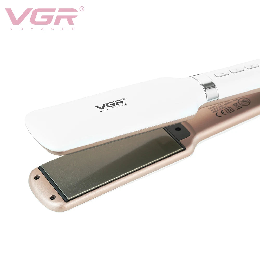 VGR Professional Perm Splint Dormitory Home Straight Hair Curling Convenient Hair Care Adjustable Hair Straightener V-520 Peaceful Pleasures Health and Wellness