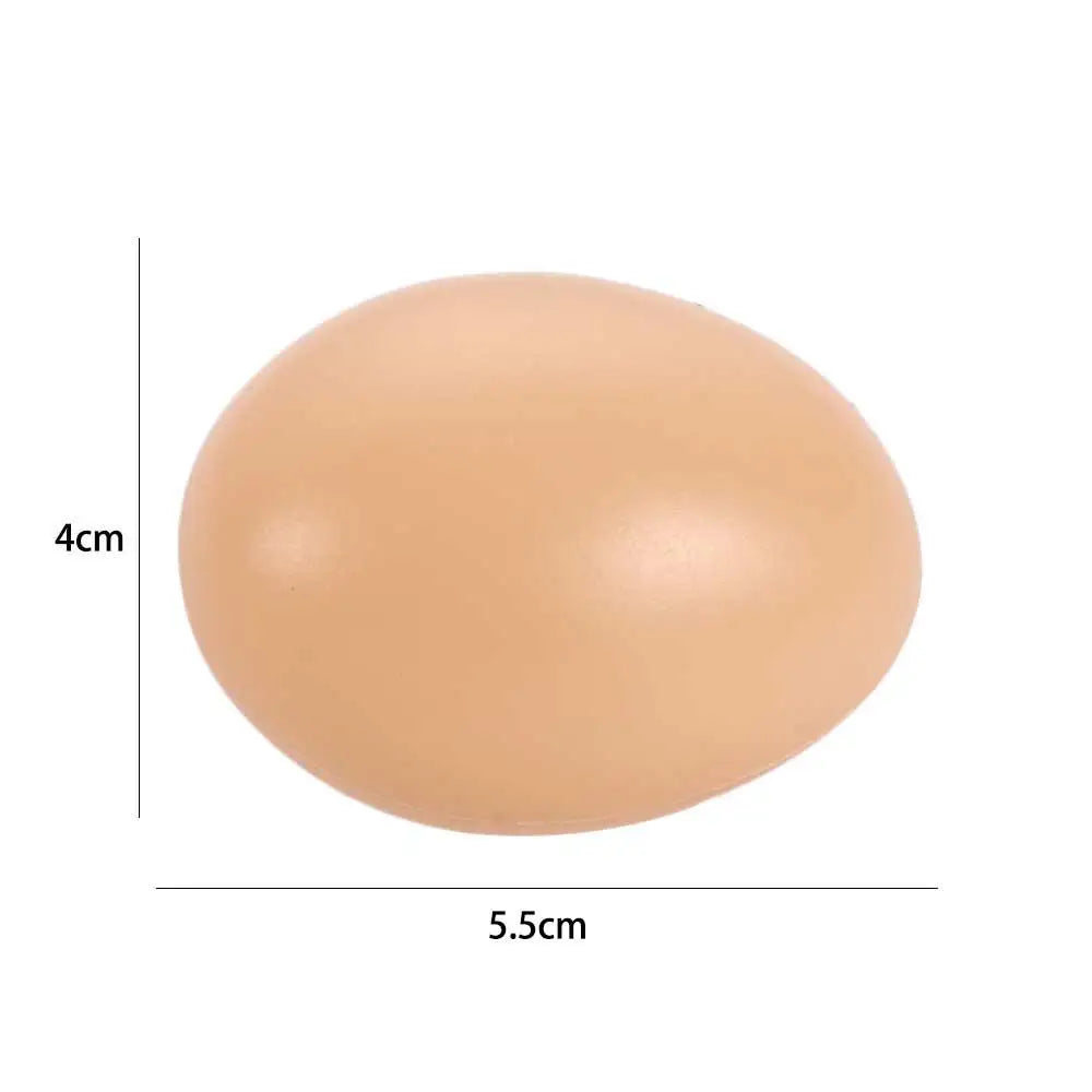 Fake Plastic Eggs Set of 10 – Paintable Easter & Nest Eggs