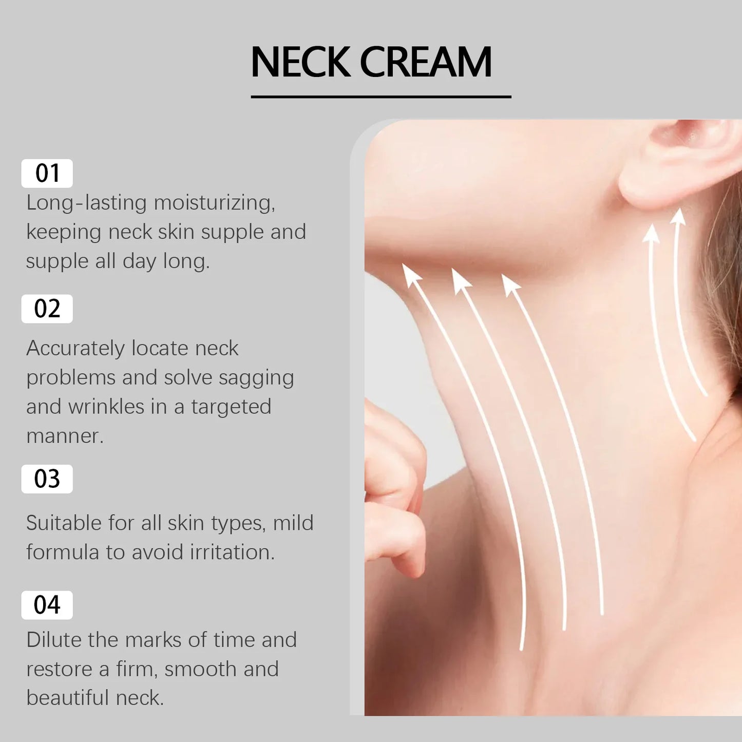 OUHOE Firming Neck Cream – Lift, Tighten & Reduce Fine Lines