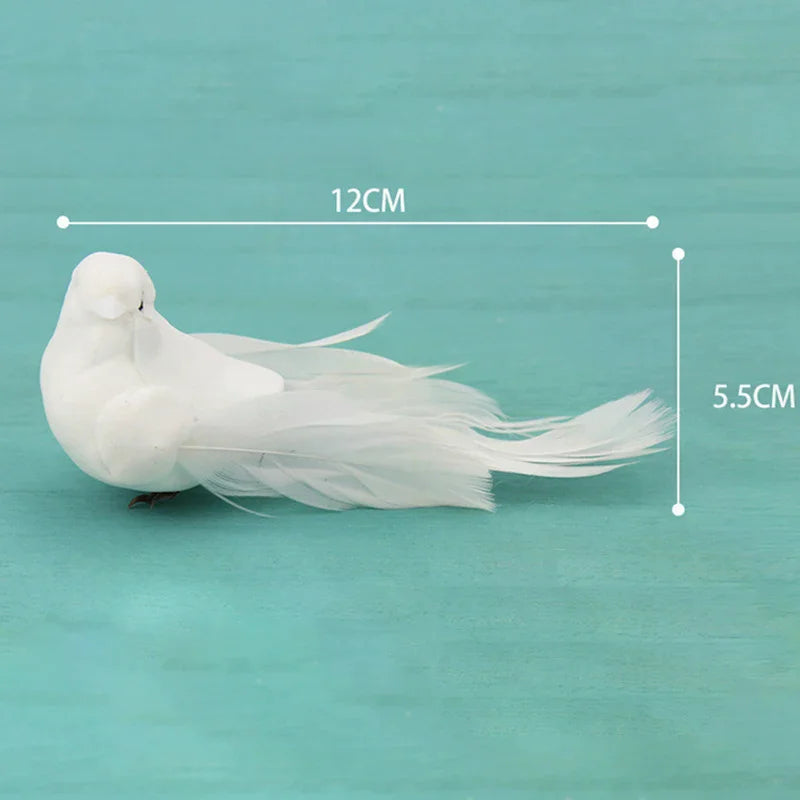 Artificial Simulation Bird Figurine | DIY Home & Garden Decor