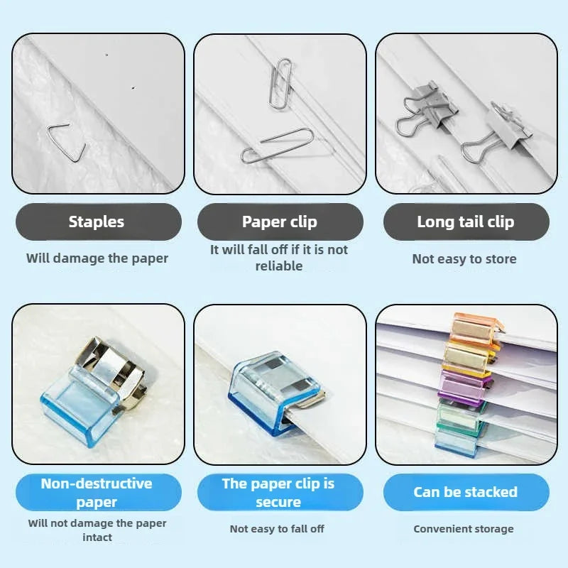 Metal U-Shape Sewing Clips – Hem, Sleeve & Fabric Organizer