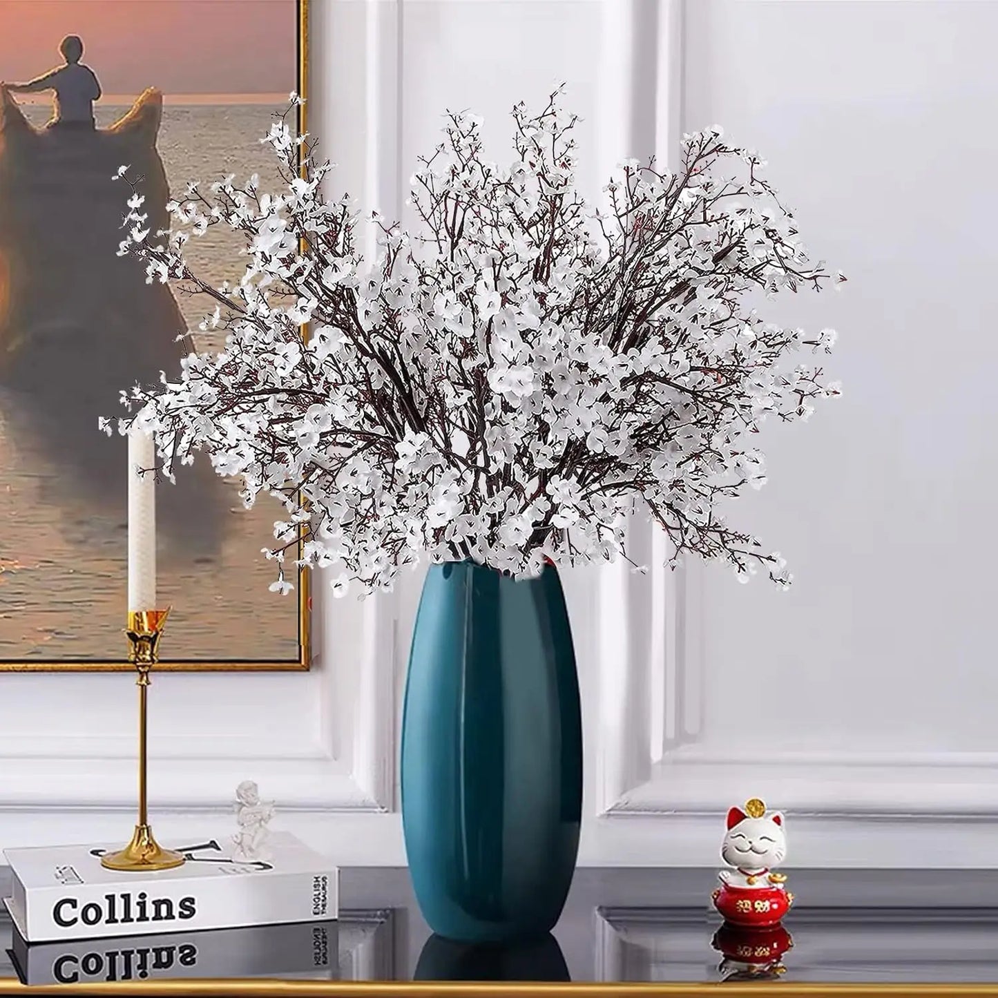 Artificial Silk Flower Bouquet – Wedding, Home & Party Decor