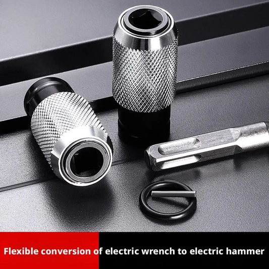 Rotary Hammer Adapter Kit with 4 Impact Drill Bits | Quick-Release Hammer Drill Adapter Kit Peaceful Pleasures Health and Wellness
