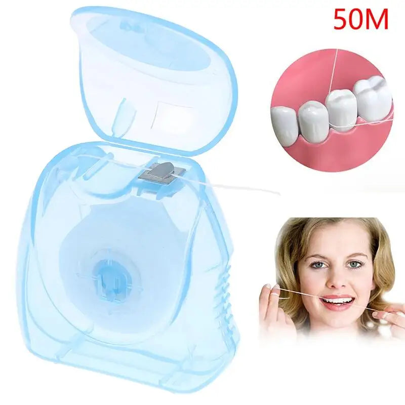 50M Micro Wax Dental Floss | Interdental Plaque Removal
