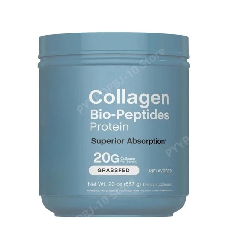 Grassfed Collagen Powder 22oz – Hair, Skin & Nails | 18 Amino Acids
