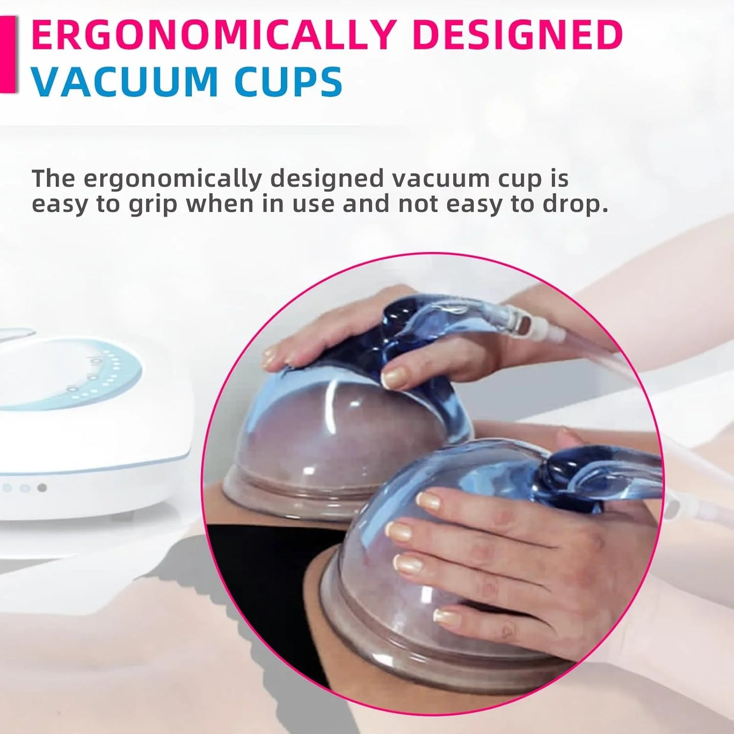 Vacuum Buttocks Lifting Cupping Cups XXL/XL + Y-Shape Hose