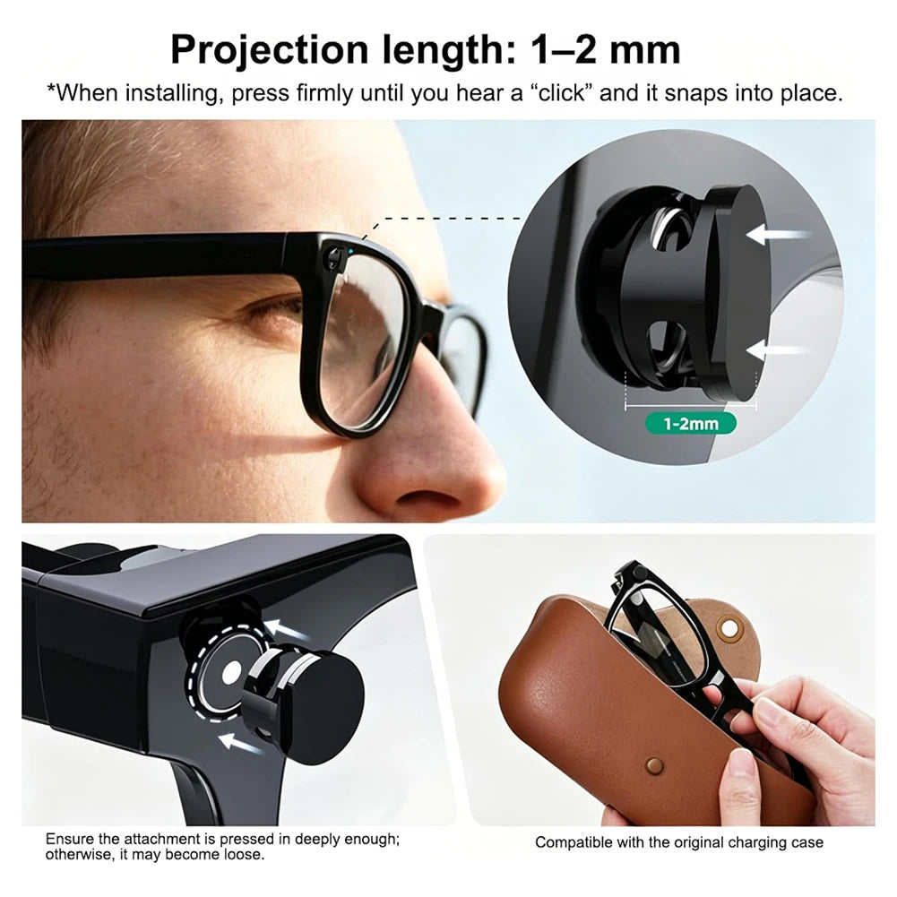 For Meta Smart Glasses Light Blockers,For Ray-Ban Meta Camera Led Cover,100% Led Light Blocking Efficiency, Privacys Accessories Peaceful Pleasures Health and Wellness