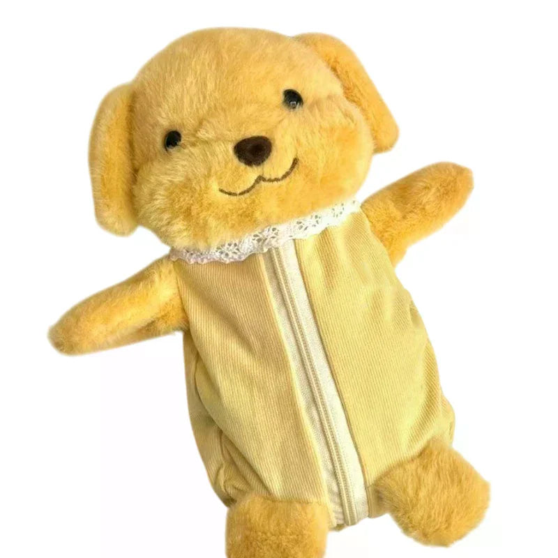 Cute Plush Pencil Case – Large Capacity Cartoon Doll Pen Bag