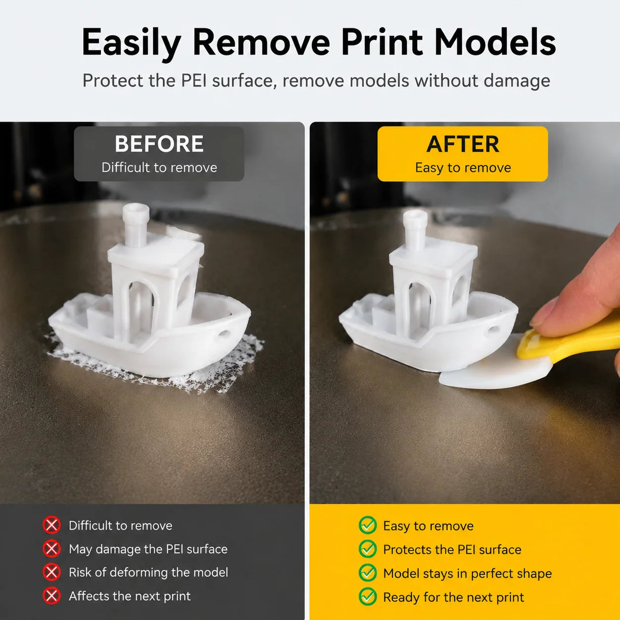 3D Printer Glue Spray & Scraper Set – FDM/SLA Bed Adhesion