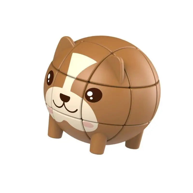 Cartoon Animal Puzzle Cubes – Cognitive Toy for Kids Ages 3+