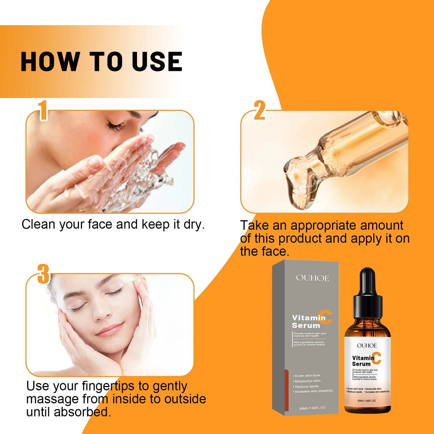 Vitamin C Anti-Aging Face Serum | Reduce Wrinkles & Firm Skin