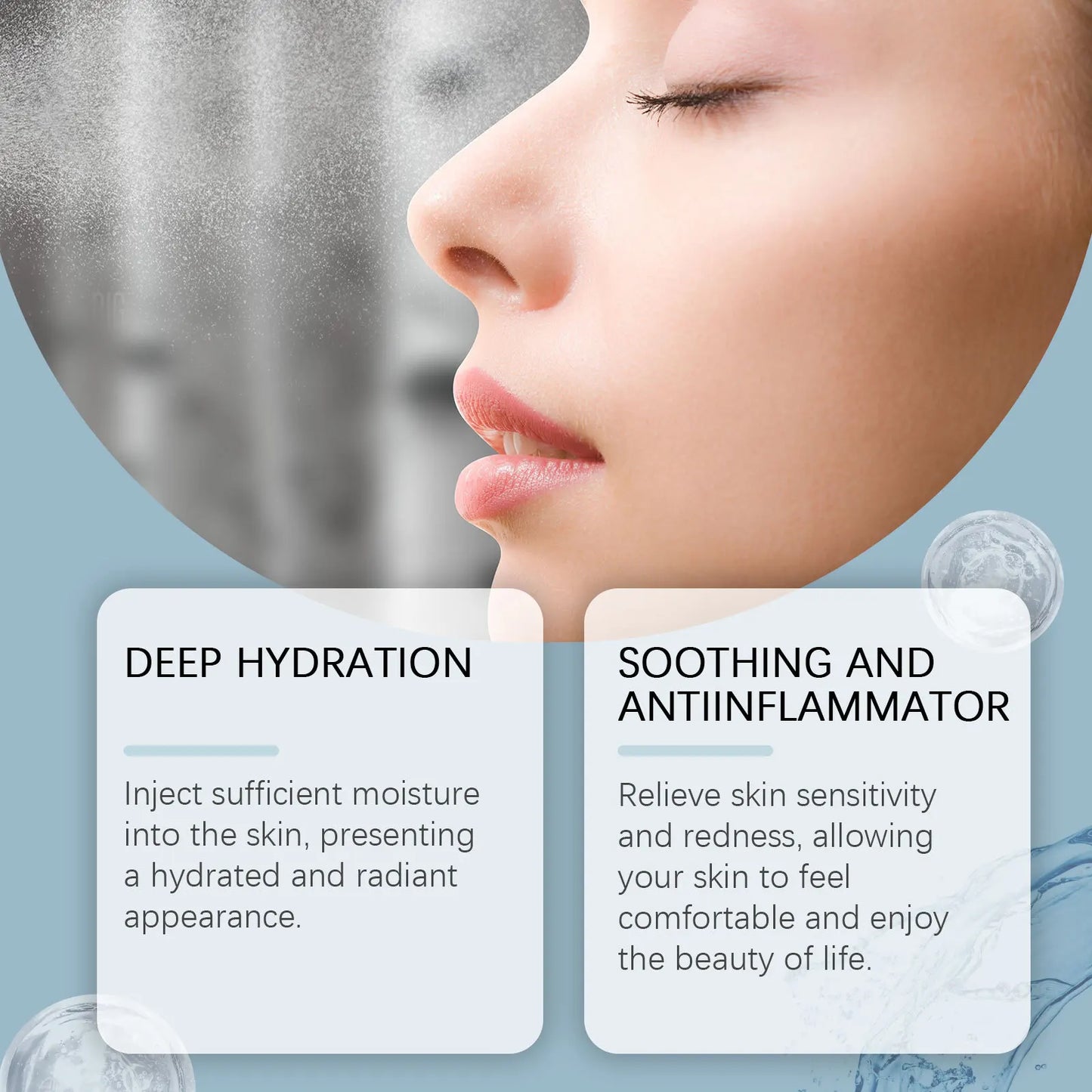 Birch Juice Soothing Lotion Smooth Skin Moisturizing Spray Repair Pores Improve Skin Condition Compact Repair Care Face Creams Peaceful Pleasures Health and Wellness