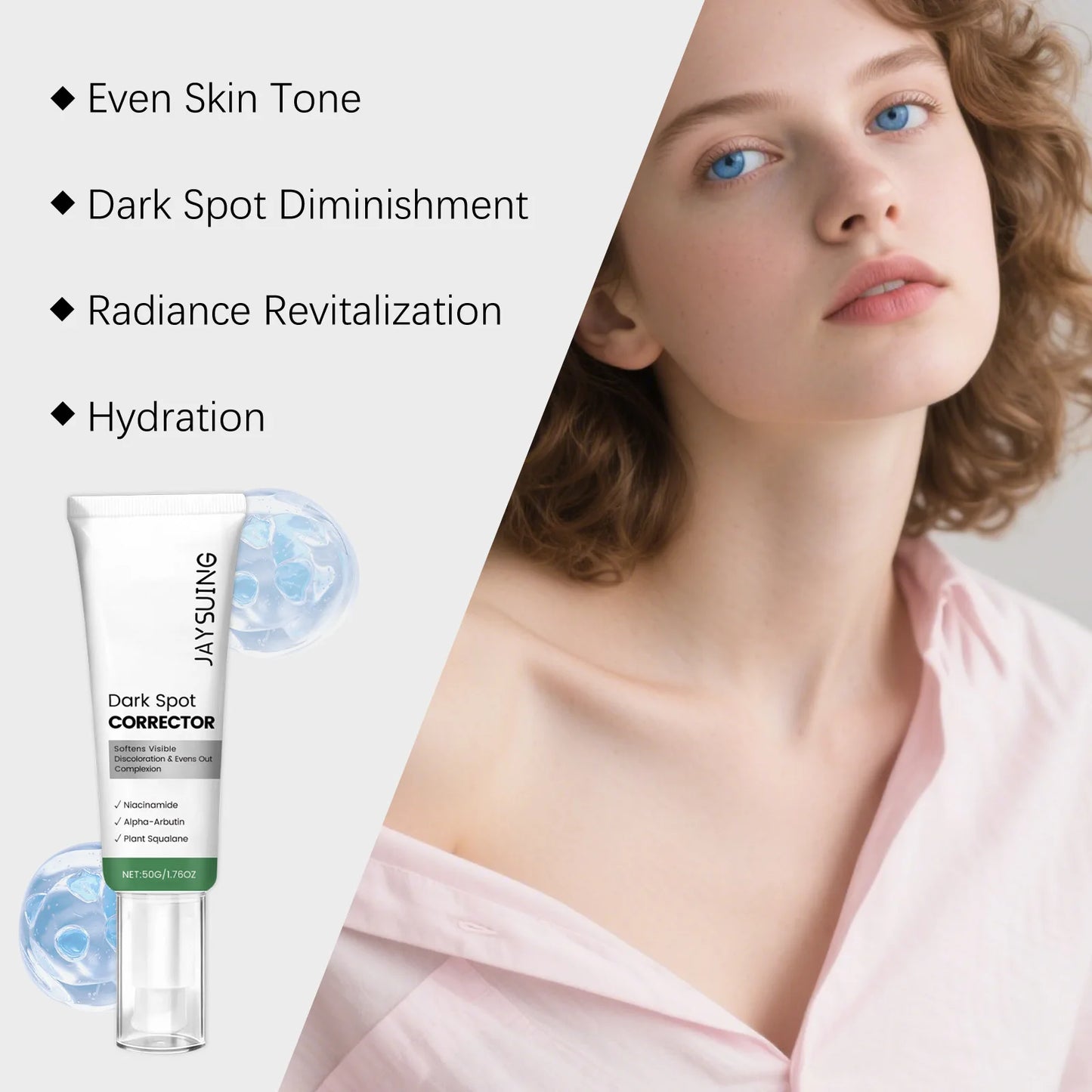 Niacinamide Arbutin Face Essence Cream Brighten Skin Even Face Tone Fade Dark Spots Repair Dull Skin Fast Absorb Skin Care Serum Peaceful Pleasures Health and Wellness