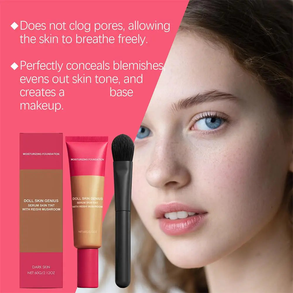Matte Foundation Cream – Lightweight, Moisturizing & Oil Control