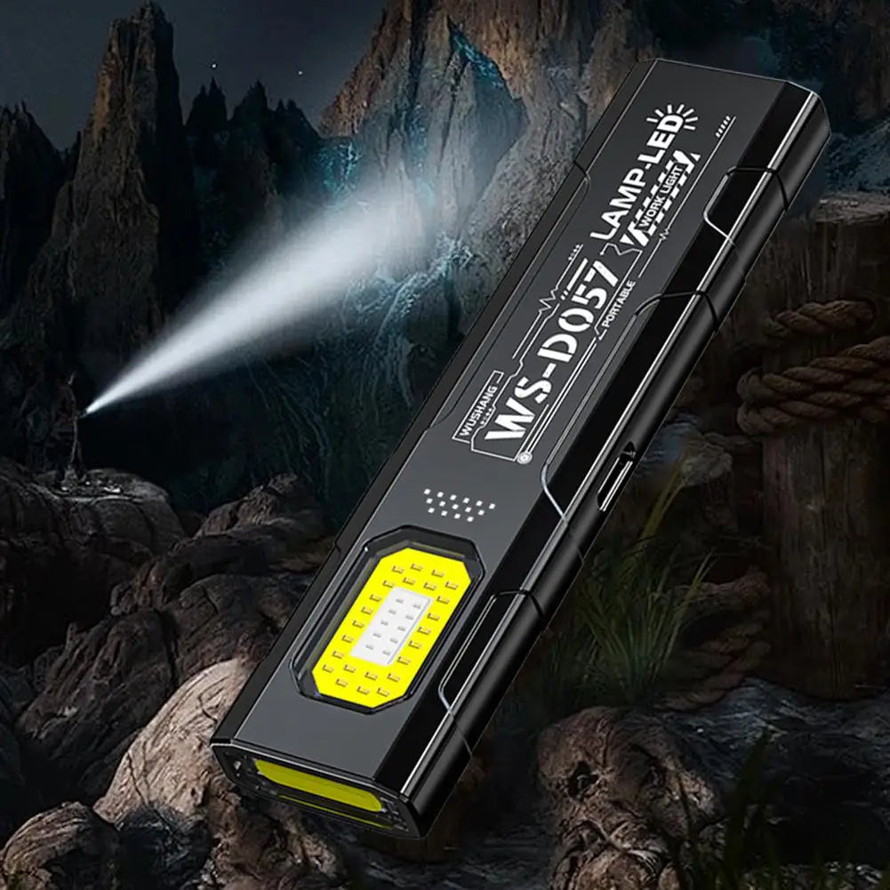 LED Keychain Flashlight 550Lm USB-C Rechargeable EDC Mini Torch