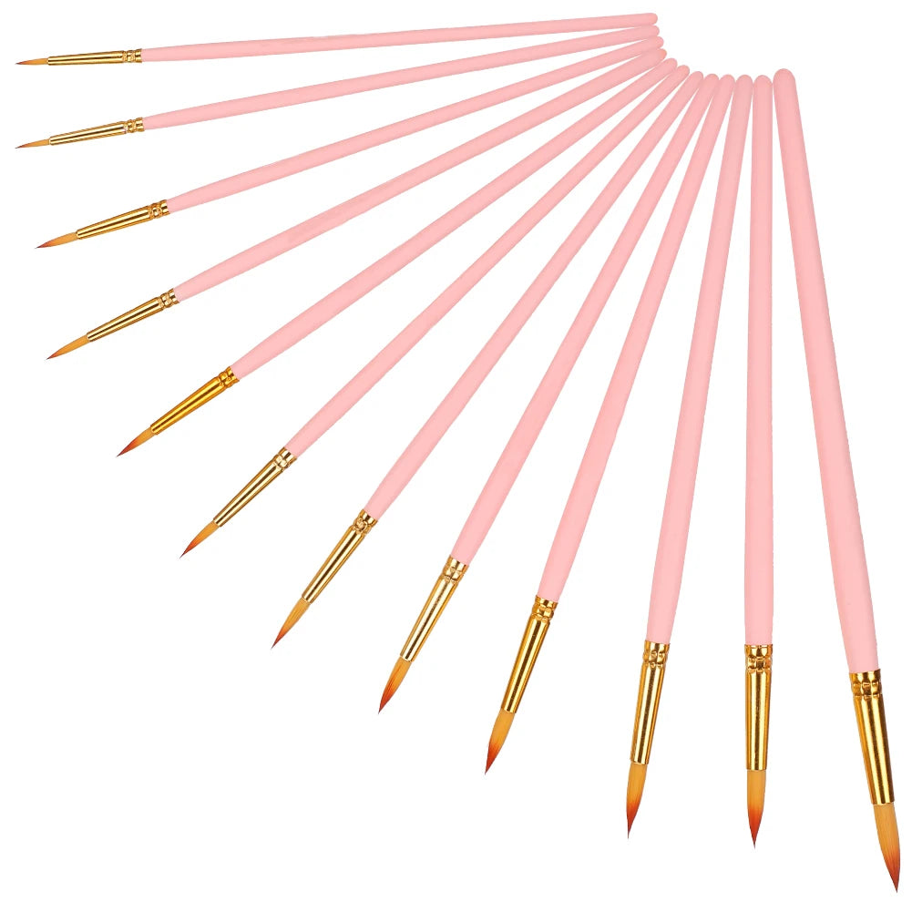 Paint Brushes Practical Watercolor Brush Artist Brushes Acrylic Painting Watercolor Painting for Pigment Painting Oil Painting Peaceful Pleasures Health and Wellness