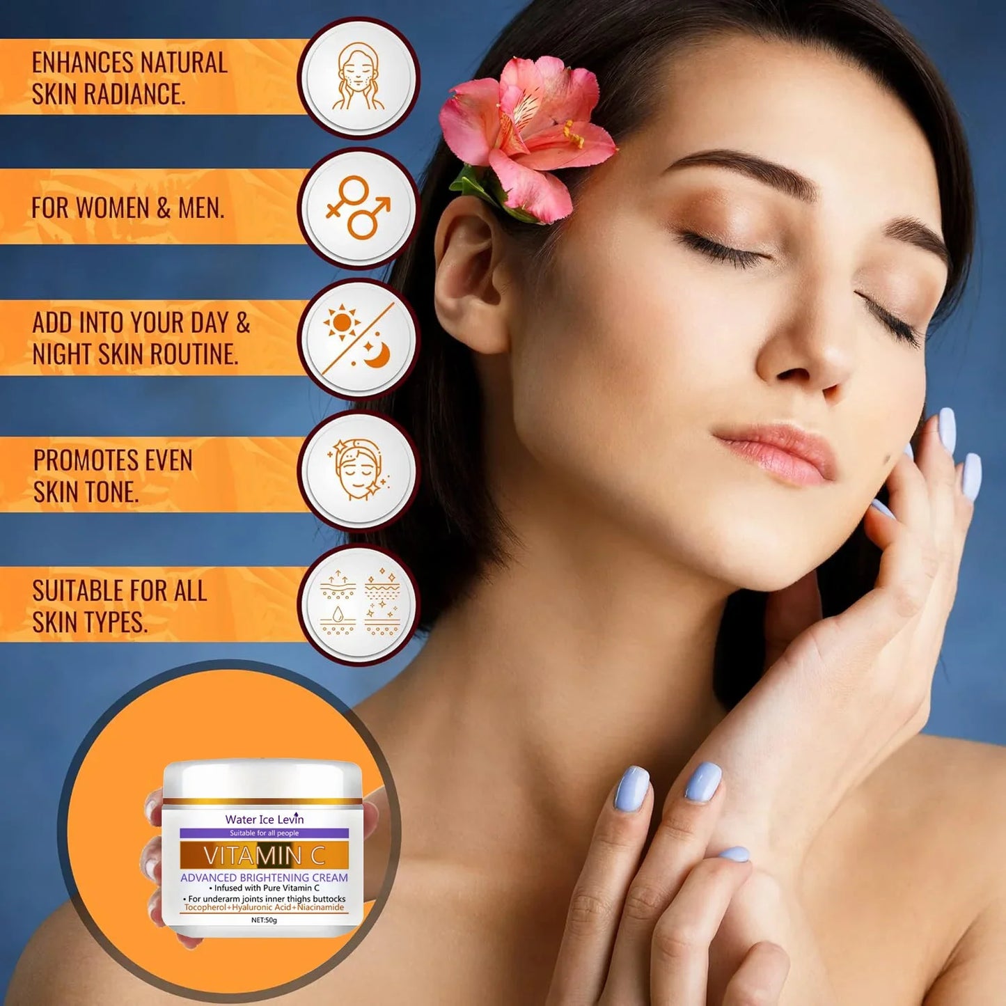 Vitamin C Brightening Body Cream – Underarm & Dark Spots