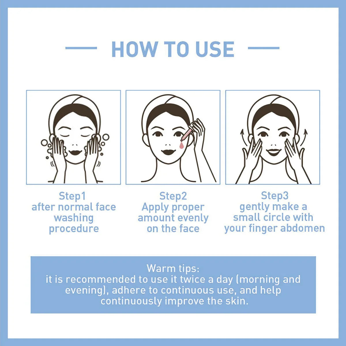 TRSTAY Hyaluronic Acid Facial Serum – Hydrate & Smooth Skin