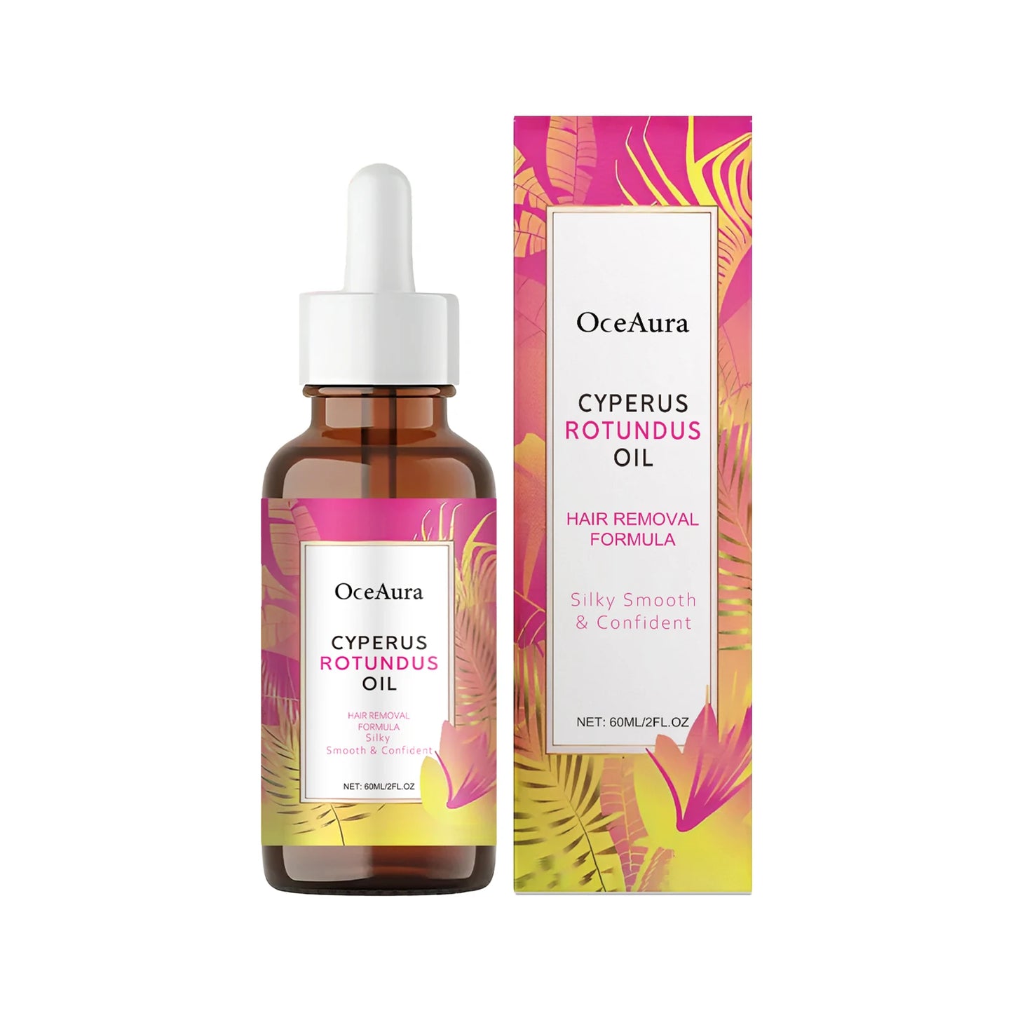 Oceaura Hair Removal Care Oil | Jojoba & Aloe, 60ml